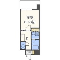 千鳥橋駅 徒歩2分 4階の物件間取画像